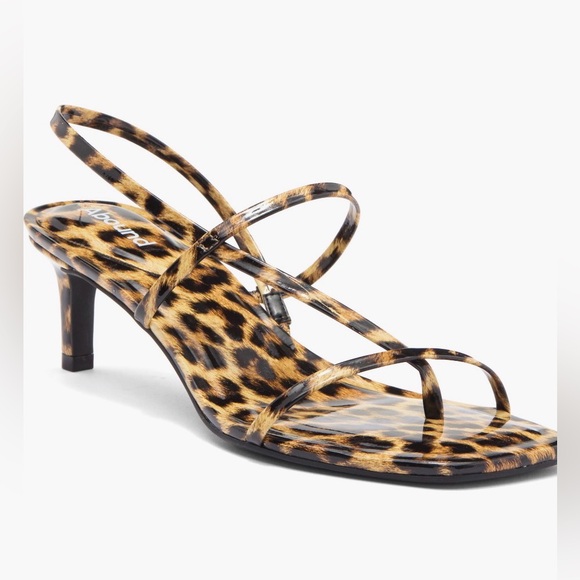 Abound- Leopard Print Kitten Heels- Size 7M - Picture 8 of 11